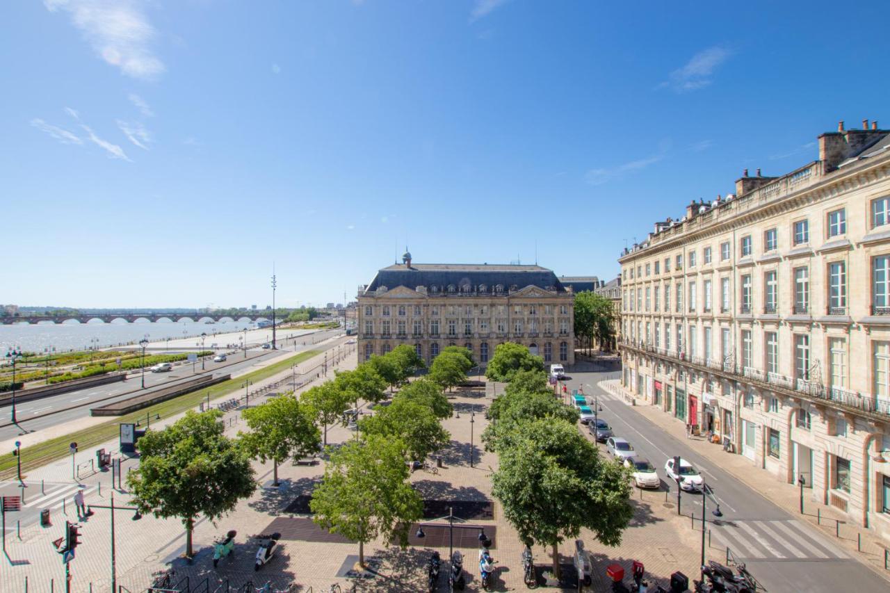 Appartement Luxe Avec Climatisation Parking Vue Exeptionnelle Bordeaux Exterior photo