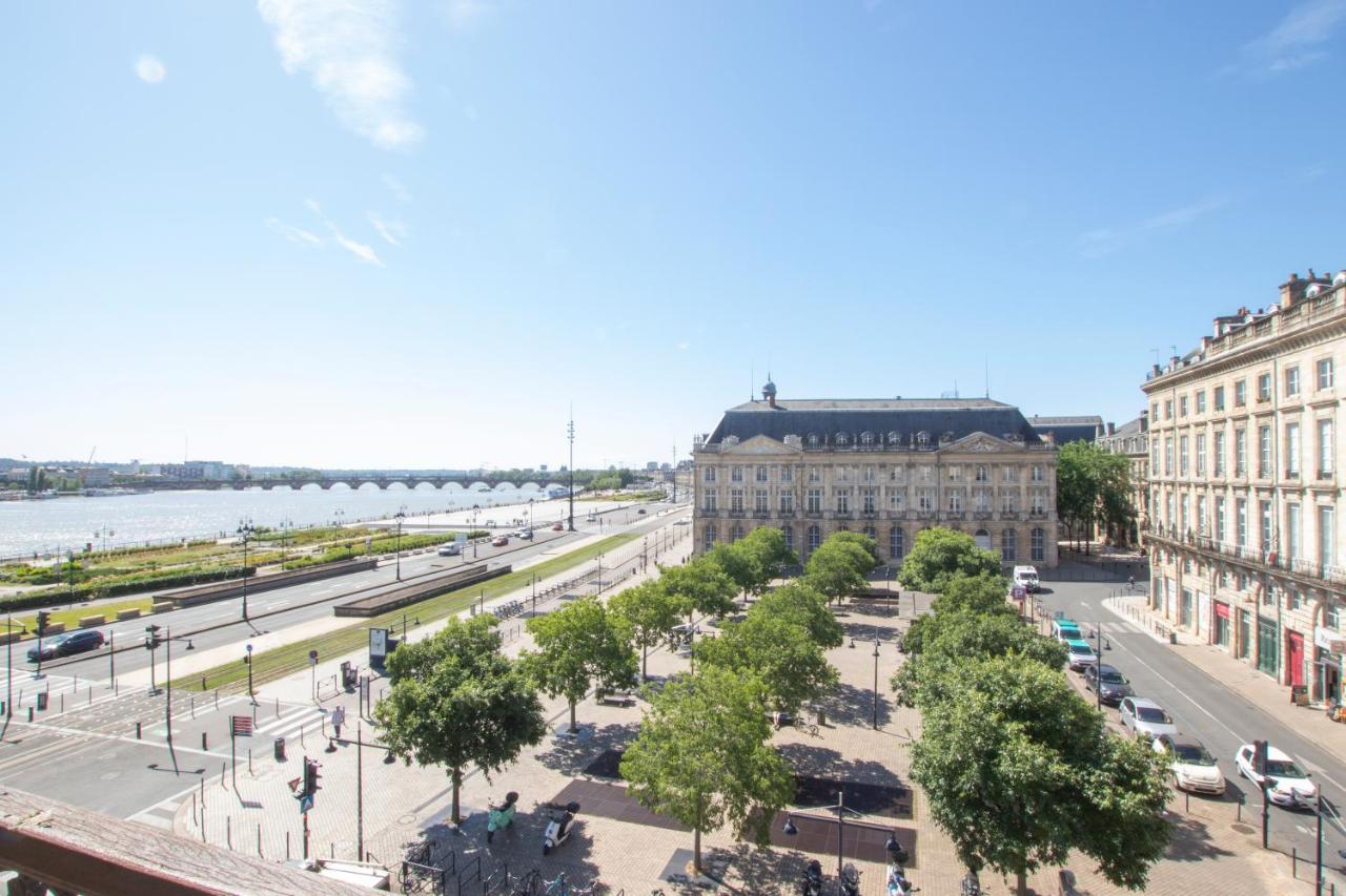 Appartement Luxe Avec Climatisation Parking Vue Exeptionnelle Bordeaux Exterior photo